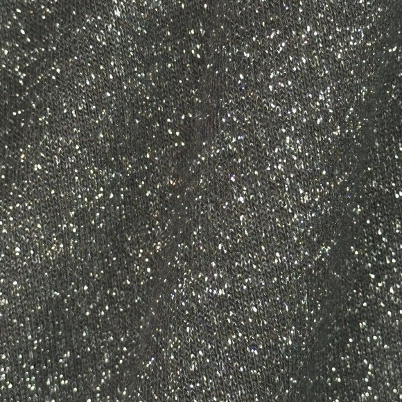 Milly Ramona Metallic French Jersey Pants Black M Drawstring Party Holiday NWT - Picture 5 of 11